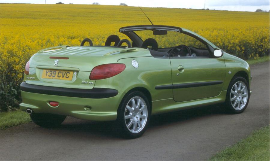  Peugeot 206 CC 2001 года  (фото 10 из 16)